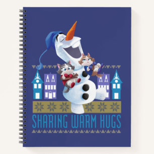 Olaf Sharing Warm Hugs Notebook