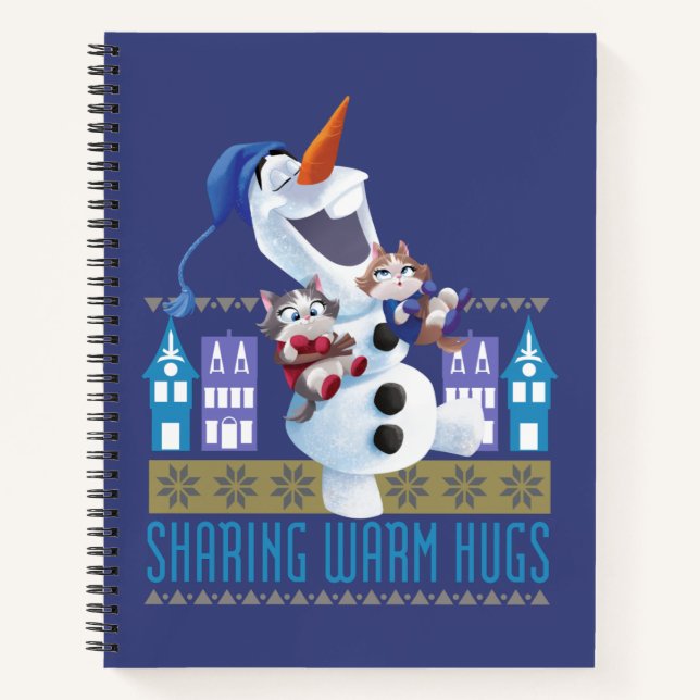 Olaf | Sharing Warm Hugs Notebook (Front)