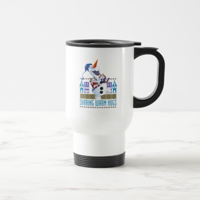 Olaf | Sharing Warm Hugs Travel Mug (Right)