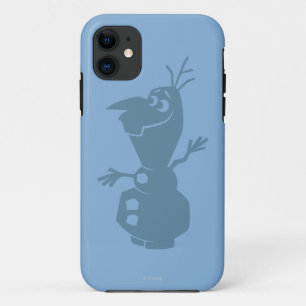 Olaf   Silhouette iPhone 11 Case