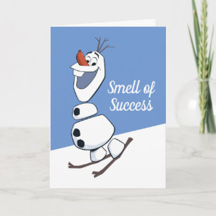 Olaf Skiing Card
