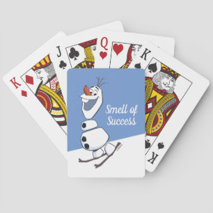 Olaf Skiing Playing Cards