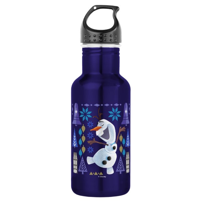 Olaf | Snow Magic 532 Ml Water Bottle (Front)
