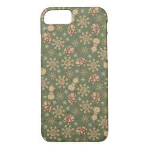 Olaf    Snowflakes and Magic Pattern iPhone 8/7 Case