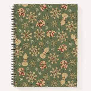 Olaf    Snowflakes and Magic Pattern Notebook