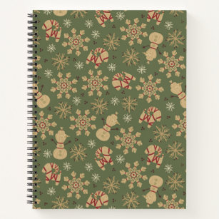 Olaf    Snowflakes and Magic Pattern Notebook