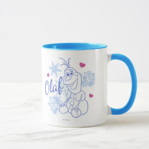 Olaf   Snowflakes Mug