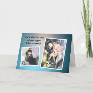 Olaf Thank You Card