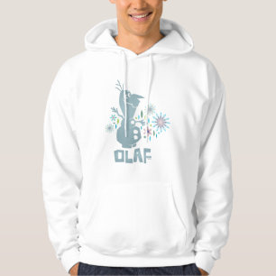Olaf Today Will be Perfect - Flowers Hoodie