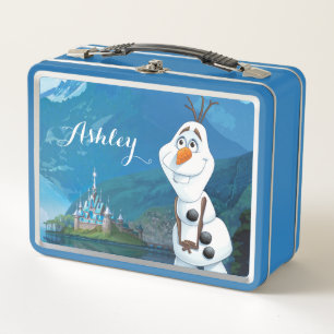 Olaf Today Will be Perfect Metal Lunch Box