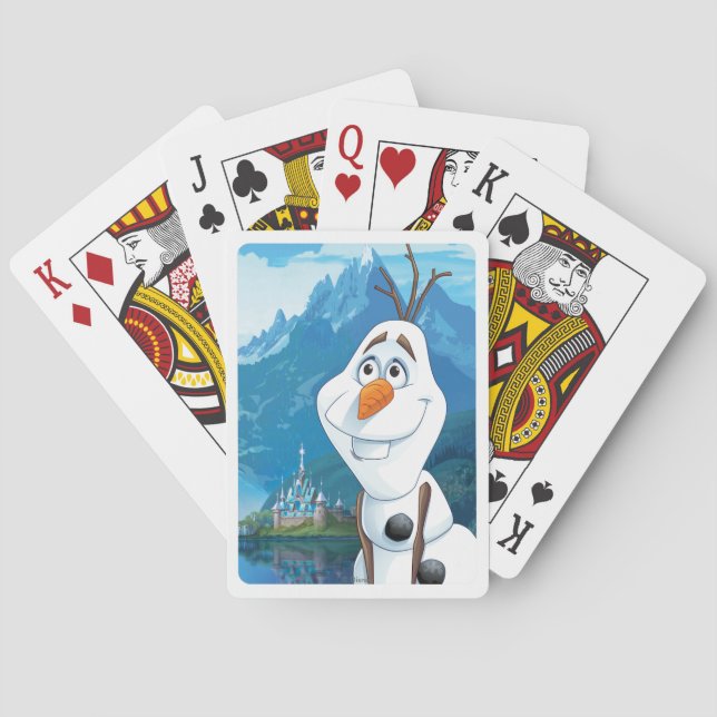Olaf | Today Will be Perfect Playing Cards (Back)