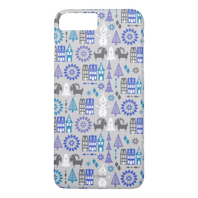 Olaf | Warm Hugs All Around Pattern Case-Mate iPhone Case (Back)