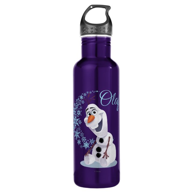 Olaf | Wave of Snowflakes 710 Ml Water Bottle (Front)