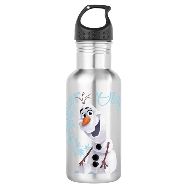 Olaf | Wave of Snowflakes 710 Ml Water Bottle (Front)