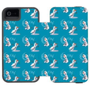 Olaf   Wave of Snowflakes Incipio Watson™ iPhone 5 Wallet Case
