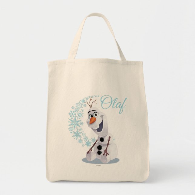 Olaf | Wave of Snowflakes Tote Bag (Front)