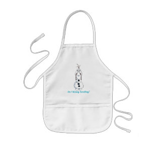 Olaf With No Nose Kids Apron