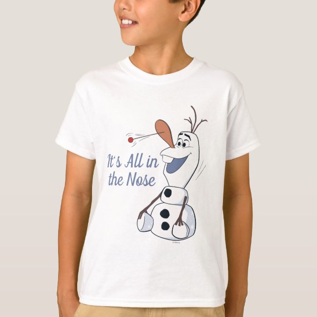 Olaf With Paddle Ball Nose T-Shirt (Front)