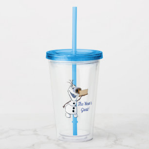 Olaf With Viewfinder Nose Acrylic Tumbler