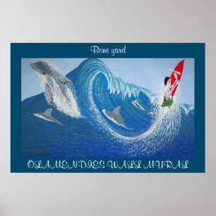 Olamendies wall mural bone yard poster