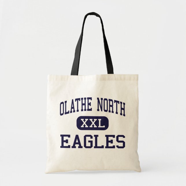 Olathe North - Eagles - High - Olathe Kansas Tote Bag (Front)