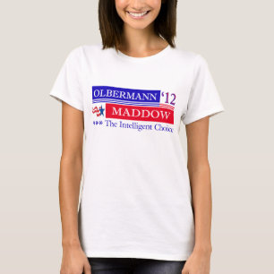 Olbermann Maddow 2012 t-shirt