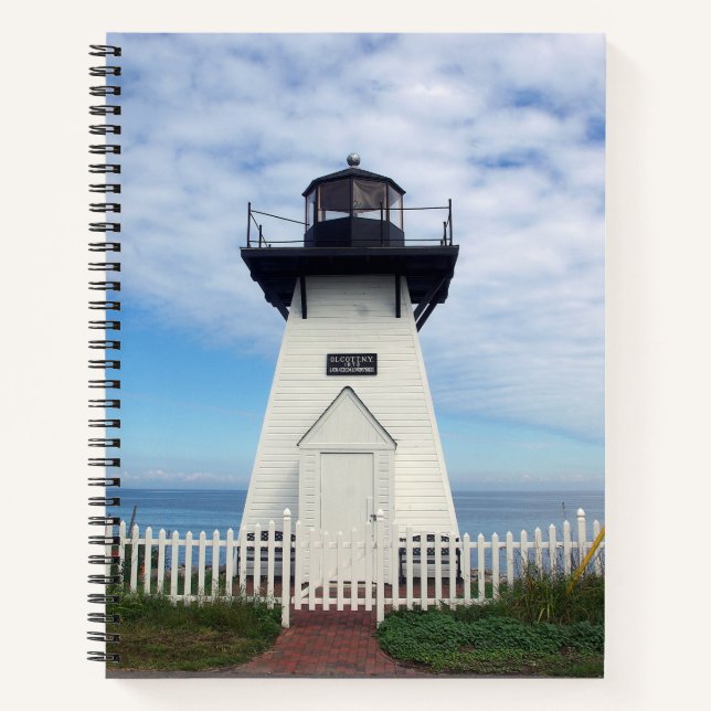 Olcott Lighthouse notebook (Front)