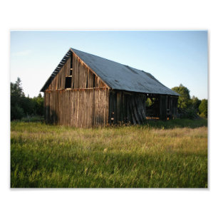 Old Abandoned Barn Photo Print