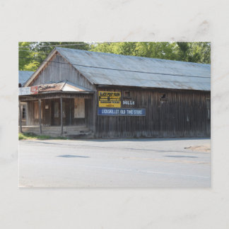 Old Abandoned Store Postcard