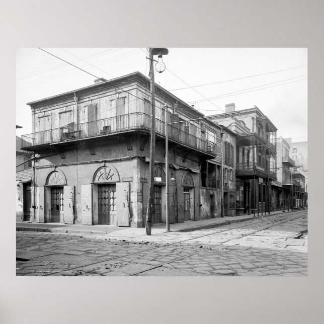 Old Absinthe House, New Orleans: 1906 Poster (Front)
