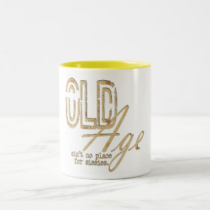 Old Age - Two-Tone Mug