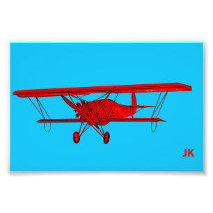 Old Airplane Photo Print