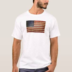 Old American Flag T-Shirt
