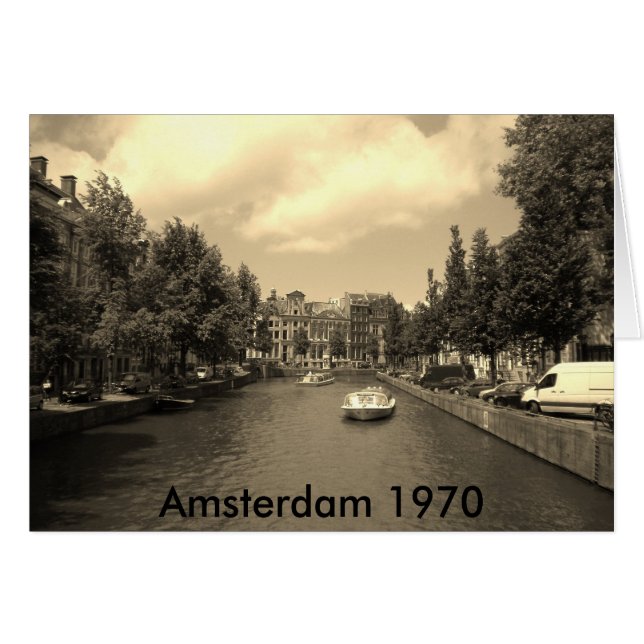 Old Amsterdam Photocard (Devant horizontal)