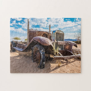 Old and abandoned car #3 in Solitaire, Namibia Jigsaw Puzzle