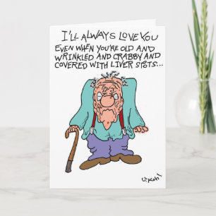 Old and Wrinkled Card