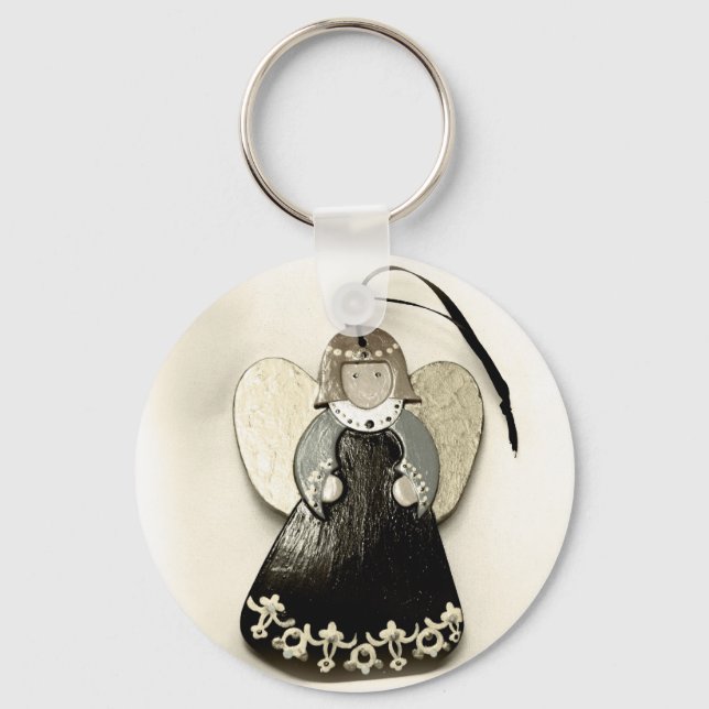 Old Angel Keychain (Front)
