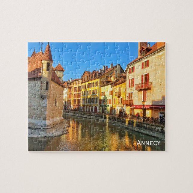 Old Annecy, French Alps Jigsaw Puzzle (Horizontal)