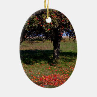 Old Apple Tree Ceramic Ornament