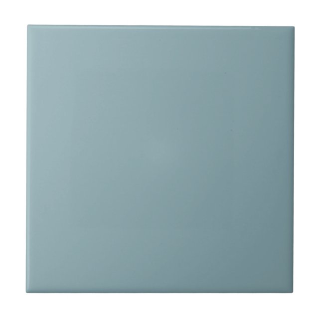 Old Aquitaine Teal Square Kitchen and Bathroom Tile (Front)