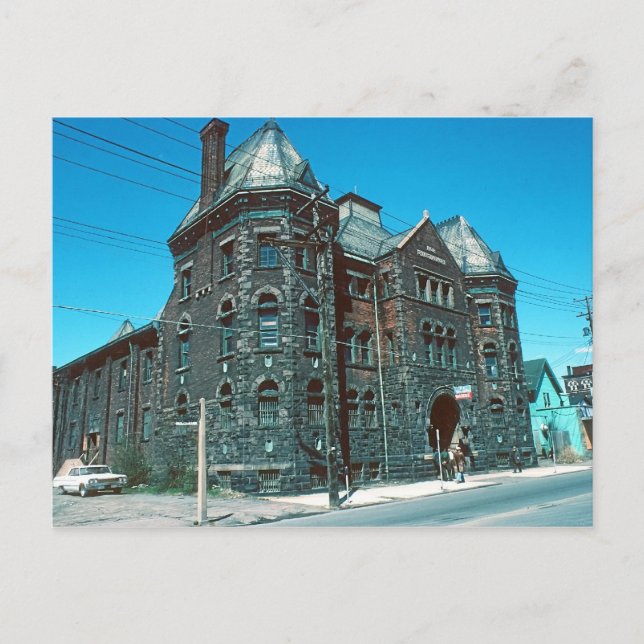 Old Armoury Wilkes-Barre Pa. Postcard (Front)