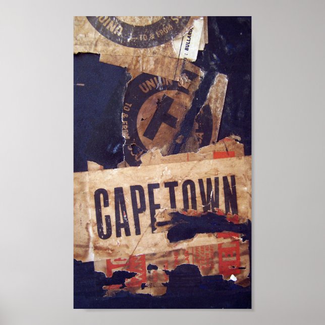 Old Baggage Stickers Poster (Front)