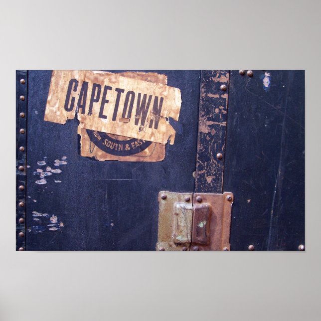 Old Baggage Stickers Poster (Front)