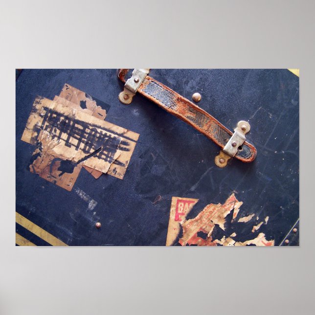 Old Baggage Stickers Poster (Front)