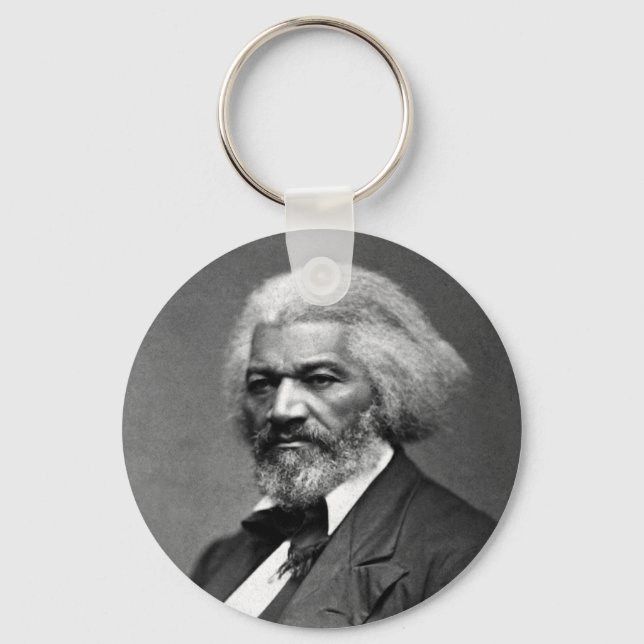 Old Bailey Douglass African American Hero Keychain (Front)