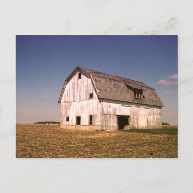 Old Barn Colour Photo Postcards (Front)