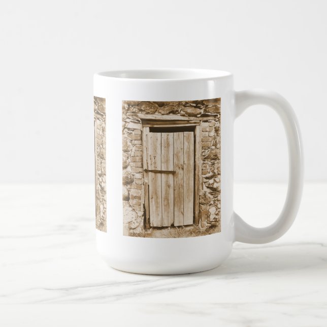 OLD BARN DOOR COFFEE MUG (Right)