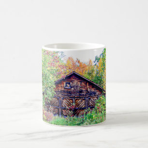 Old Barn in the Fall Coffee Mug