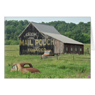 Old Barn Mail Pouch Tobacco Advertising