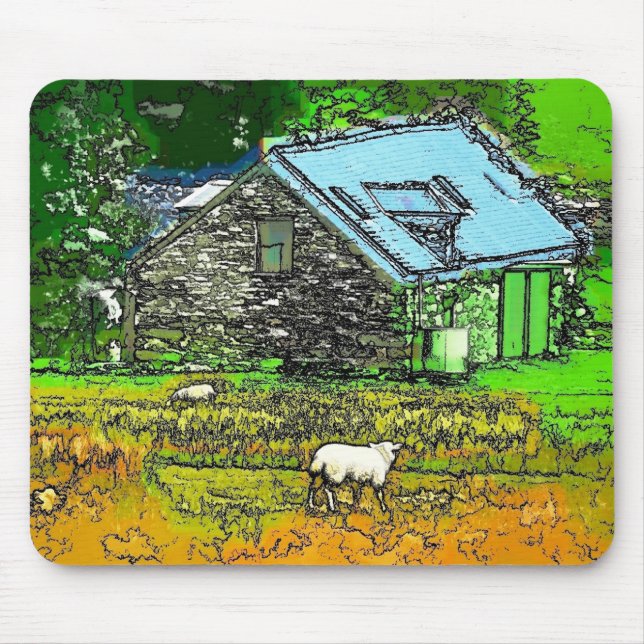 OLD BARN MOUSE PAD (Front)